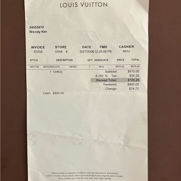 Louis Vuitton Batignolles 2006 vintage - Picture 2 of 14